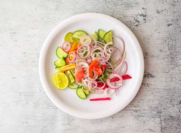 Indien Grüner Salat